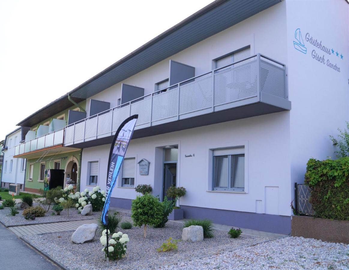 Gaestehaus Gisch Sandra Podersdorf am See Dış mekan fotoğraf